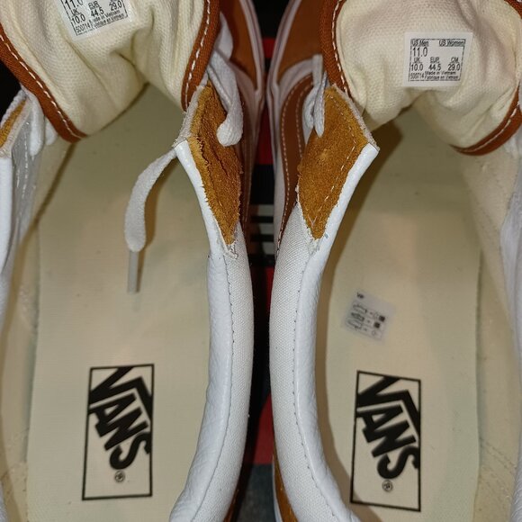 Vans Men's 11 Old Skool Bolt Cathay Spice/True White - VN0009Q5KFR - Picture 6 of 12